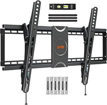 ELIVED Tilt TV Wall Bracket, TV Mount for Most 37-70 inch Flat & Curved LCD LED OLED TVs with Max. VESA 600x400mm up to 45KG, Sturdy Tilting TV Bracket EV008