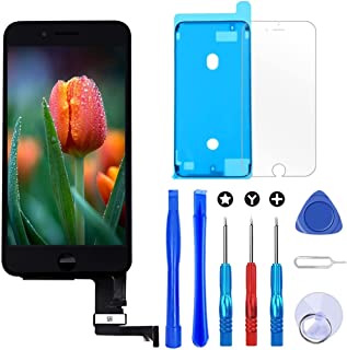 Brinonac Screen Replacement for iPhone 8 Plus 5.5 inch LCD Digitizer Touch Screen LCD Replacement Screen Frame Assembly Full Set with Tools and Screen Protector (Black)