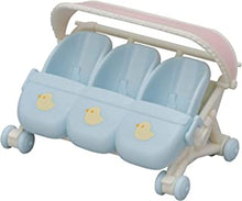 Sylvanian Families 5533 Triplets Stroller - Dollhouse Playsets