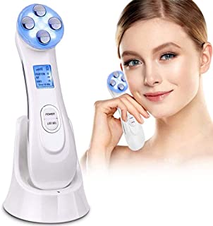 Facial Lifting Machine,LED Light Therapy Wrinkle Remover Skin Tightening Anti Aging Skin Rejuvenation,Face Massager for Skin Care Facial Cleaner