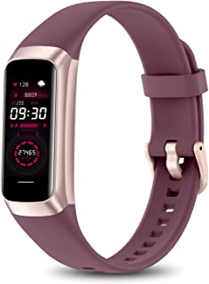ASWEE Smart Watches, Fitness Tracker with 1.10'' AMOLED Touch Color Screen, Activity Tracker with Sleep Monitor for Women Men Kids, 5 ATM Waterproof Pedometer Watch for iOS and Android