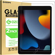 [2-Pack] GOZOPO Screen Protector for iPad 9th Generation, iPad 8th / 7th Generation, Tempered Glass Film - iPad 10.2-Inch 2021/2020/2019 Release