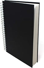 Artway Studio - Spiral Bound A4 Sketchbook - Portrait - 96 Sides (48 Pages) of 170gsm Cartridge Paper - Hardback