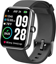 TOZO S2 Smart Watch Alexa Built-in Fitness Tracker with Heart Rate and Blood Oxygen Monitor,Sleep Monitor 5ATM Waterproof HD Touchscreen for Men Women Compatible with iPhone&Android