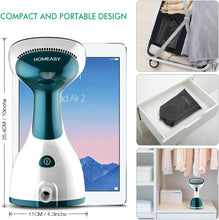 homeasy Clothes Steamer, Garment Steamer 5 in 1 Handheld Steam Iron Wrinkle Remover Clothing Steamer with Fast Heat-up or Home and Travel [Satisfaction Guarantee]