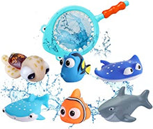 Finding Nemo Toys - 7Pcs Finding Dory Nemo Bath Squirters Bath Toys Baby Floating Squirt Bath Toy For Baby Kids Toddler Shower And Swimming Tub