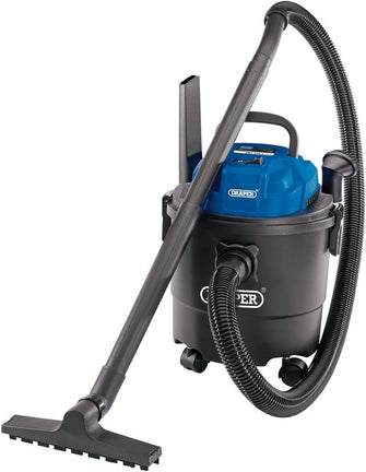 Draper 90107 230V 1250W 15L Wet and Dry Vacuum Cleaner