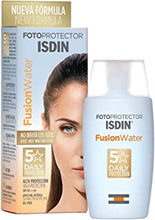 ISDIN Fusion Water SPF 50 50ml | Daily facial sun cream | Ultra-light texture,50 ml (Pack of 1)