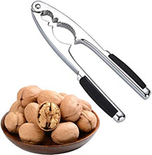 Nut Crackers Heavy Duty with Non-Slip Handle, a Nut Shell Opener with Non-Slip Handle, an Opening Tool for Nutcracker, Pecans and Seafood