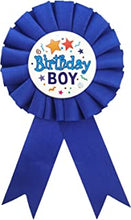 Maggidea Birthday Boy Rosette Badge Blue Birthday Boy Award Ribbon Badge Birthday Boy Decorations for Kids Boys Birthday Party Decoration Supplies