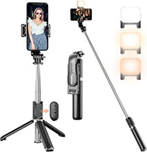 ATUMTEK Bluetooth Selfie Stick Tripod, Extendable 3 in 1 Aluminum Selfie  Stick with Wireless Remote and Tripod Stand 270 Rotation for iPhone  13/12/11