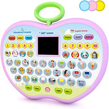 Eala Birthday Gift for Girls Kids, Education Computer Toys Age 1 2 3 Boys Toddlers Tablet Toys Gift Age 2 3 4 Childrens Girls Learning Toy for 2-4 Year Old Girls