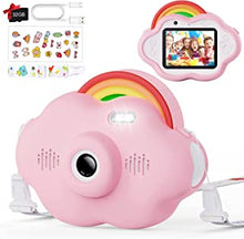 Selvim Kids Camera, 40MP 1080P Dual Camera, Selfie Video Digital Camera 2.4 Inch IPS Screen with 32GB Card, Toddler Camera Toys for 3-12 Years Old Girls Boys, Christmas Birthday Gifts for Children