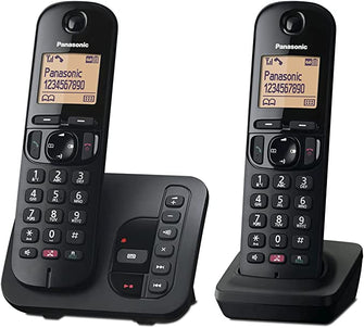 Panasonic KX-TGC262E Digital Cordless Phones: 18-min answering machine, dedicated call block button, an easy-to-read dot-matrix display and a hands-free speakerphone