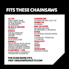 Oregon Chainsaw Chain for 16-Inch (40 cm) Bar 57 Drive Links low-kickback chain fits Titan, Gardenline, Black & Decker, Spear & Jackson, Einhell, Worx, Mac Allister, Florabest, Handy & more (91P057E)