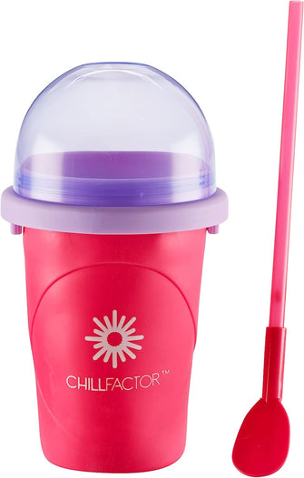 Character Options 07953 ChillFactor Berry Burst-Reusable, Homemade Squeeze Cup slushy Maker Kitchen Toys