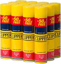 6 X Genuine CLIPPER GAS Universal Lighter Cooker Lighter CIG Lighter BBQ Candle Lighter Fuel Fluid Refillable 250ML (WITH EXTRA 50ml FILLED BOTTLE TOTAL 300ML FILLED BOTTLE