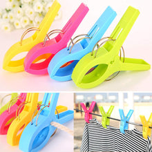 8pcs Beach Towel Clips, Clothes Pegs Plastic Towel Clips Bathroom Large Towel Pegs Beach Towel Clips For Sun Loungers Pool Chairs Laundry Keep Your Towel From Blowing Away Holiday Essentials