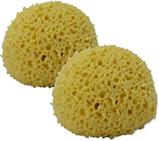 2X Aqua Soft Bath Sponges, Natural Sponge for Bath and Shower for Adults, Children and Baby