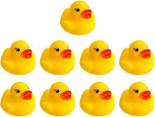 9 Yellow Rubber Ducks, Squeaking and Floating Classic Duckies, Bathtime Floating Matte Vinyl Baby Bath Time Toys, Cake toppers, Classic Ducks, Bath Time Has Never Been More Fun (9 Ducks)