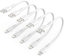 30cm iPhone Charger Cable Short, 5 Pack USB A to Lightning Cord Fast Charging Lead for Charging Stations Compatible with Apple iPhone 12 11 Pro Max Xs 8 7 6 5 Plus, iPad Air/Mini