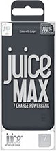 Juice MAX 7 Charges Power Bank | 20,000mAh 20W PD Portable Charger | Universal Compatibility | iPhone, Samsung, Huawei, Microsoft, Oppo, Sony and More | Charcoal- AMAZON EXCLUSIVE