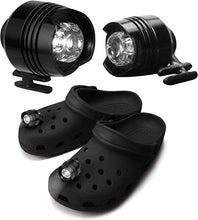 Croc Charms Headlights Accessories For Croc, Headlights for Croc Shoes, Croc Headlights Accessories Small Lights Funny Shoe Accessories for Hiking and Camping