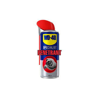 Penetrant by WD-40 Specialist- Targets Corroded or Rusted Components and Mechanisms.Loosens Stuck or Seized Parts Quickly and Easily- Smart Straw Narrow, Wide and 360 Spray - 400 ml