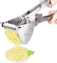 Potato Ricer, Sopito Stainless Steel Potato Ricer Multifunctional Fruit Vegetable Masher for Smooth Fluffy Mashed Potatoes