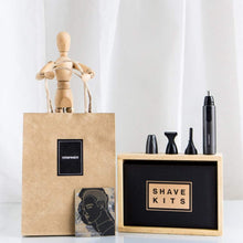 URBANER Waterproof 3-in-1 Facial Hair Grooming Kit for Men, Battery Operated Ear and Nose Hair Remover, Painless Eyebrow Trimmer, Wet and Dry Use Beard Styler, MB-980UK