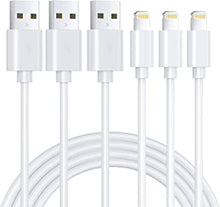 iPhone Charger Cable, MFi Certified iPhone Lightning Cable 3Pack 6ft/1.8m Fast Charging & Sync iPhone Charger Compatible with iPhone 13 12 11 Pro Max X Xs XR 8 7 6 6Plus,iPad and More