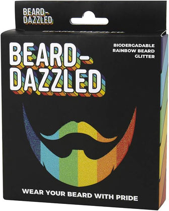 'Beard-Dazzled' Biodegradable Rainbow Beard Glitter