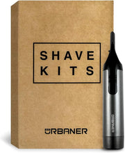 URBANER Battery Operated Waterproof Eyebrow Trimmer for Men, Compact Electric Beard Razor, Portable Facial Hair Clipper, Safe Blade, Lightweight, MB-062