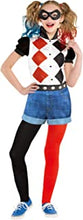 Amscan 9906096 Girls Classic Official Licensed Warner Bros Harley Quinn Child Kids Fancy Dress Costume (10-12 Years)