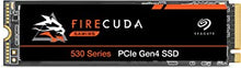 Seagate FireCuda 530, 2 TB, Internal SSD, M.2 PCIe Gen4 ×4 NVMe 1.4, transfer speeds up to 7,300MB/s, 3D TLC NAND, 1,275TBW, 1.8M MTBF, For PS5/PC, 3 year Rescue Services (ZP2000GM3A013)