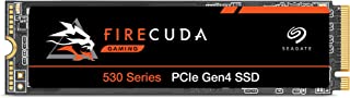 Seagate FireCuda 530, 2 TB, Internal SSD, M.2 PCIe Gen4 ×4 NVMe 1.4, transfer speeds up to 7,300MB/s, 3D TLC NAND, 1,275TBW, 1.8M MTBF, For PS5/PC, 3 year Rescue Services (ZP2000GM3A013)