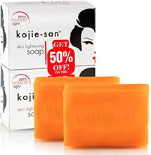 Kojie San Zero Pigment Light Skin Lightening Kojic Acid Soap, 135g, 2 Pack
