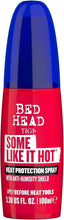 Bed Head by TIGI  Some Like It Hot Heat Protection Spray For Hair  Anti Frizz Hair Products For Straightening, Curling and Drying  Ideal For All Hair Types  100ml