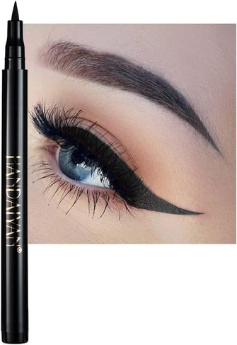 Black Eyeliner Pen Coloured Eyeliner,Matte Liquid Eyeliner Long Lasting Waterproof Eyeliner Make-up Eyeliner Pencil Highly Pigmented Smudge-proof Colourful Eye Liner Pen for Everyone