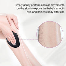 AWAVM Crystal Hair Eraser for Hair Removal, Crystal Hair Remover for Men and Women, Crystal Hair Remover with Gentle Skin Exfoliation, Reusable, Easy to Use, Works On All Body Parts (Black)