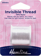 200m Clear Nylon Invisible Thread