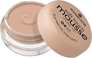 essence Soft Touch Mousse Make-Up, Foundation, No. 04 Matt Ivory, Nude for Combination Skin, for Blemished Skin, Matte, Vegan, Perfume, Alcohol-Free (16 g)