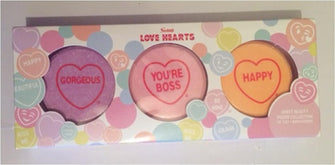 Swizzels Love Hearts Scented Bath Fizzers Bomb Fizzer Gift Set of 3
