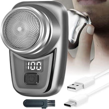 USB Mini Shaver, Mini-Shave Electric Shaver, Portable Electric Face Shaver, Electric Razor Beard Shavers for Men, USB Rechargeable Shaver for Home, Car, Travel, Men's Gift