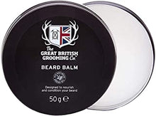The Great British Grooming Co. Beard Balm with Coconut Oil, Shea Butter and Argan Oil, 50 g