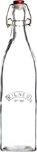 Kilner 25.472 Square Clip Top Bottle, 8.2 x 8.2 x 31.8 cm