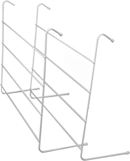 Hampine Pack of 2 Radiator Indoor Laundry Clothes Drying Airer, 4 Bar, Meters Of Drying Space.