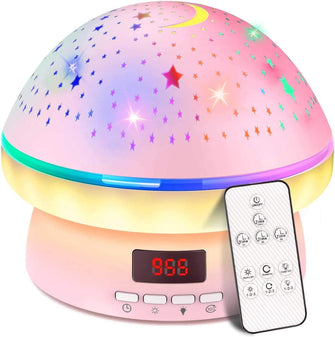 Girls Toys for 2-8 Year Old Kids, Timer Rotation Star Projector Night Light for Kids Age 3-8, Girls Gifts for 2-9 Year Old Kids, Birthday Gifts for Girls Xmas Stocking Fillers for Kids Age 4-9