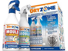 Dryzone Mould Remover and Prevention Kit (3 x 500ml Spray) – The Definitive Long-Term Solution to Mould. Dual-Action Mould Remover & Sanitiser Spray.