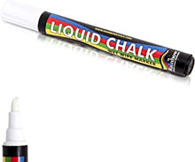 Liquid Chalk Marker Pen White - 5mm Bullet Nib